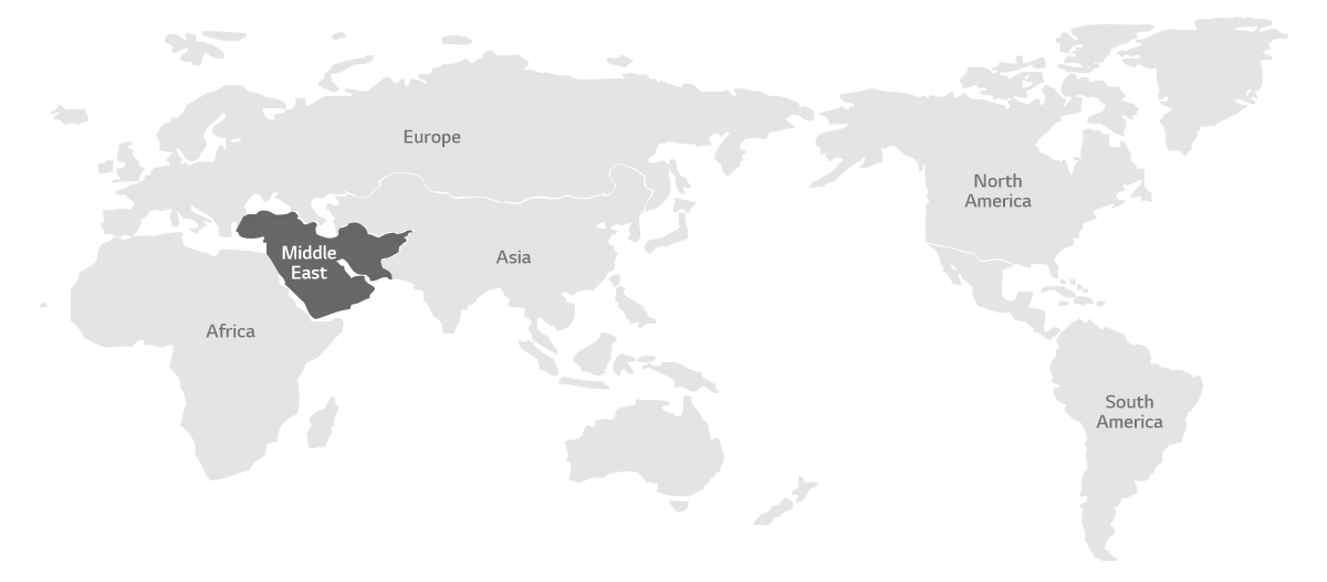 Global Service Network Map