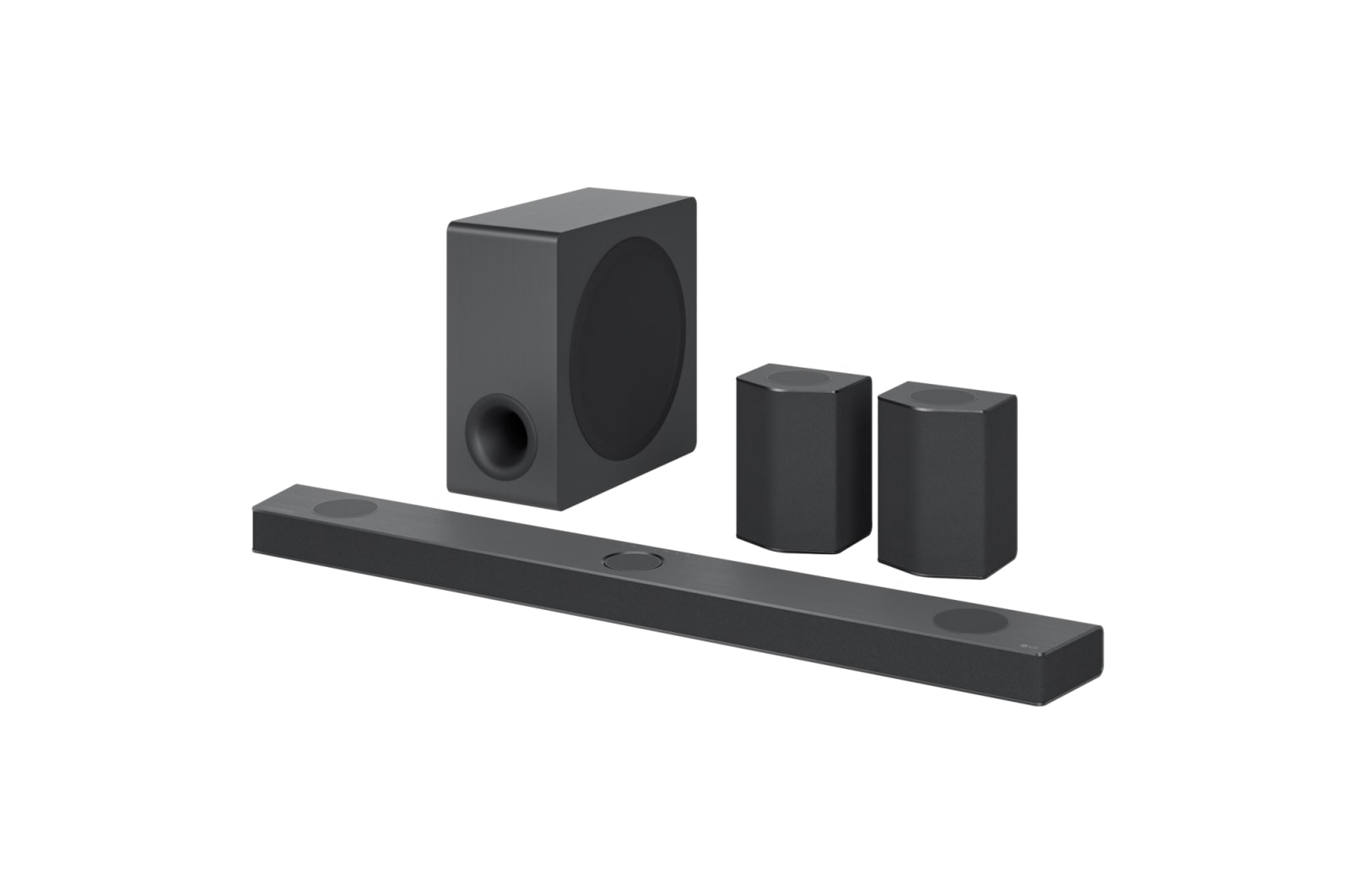 LG 9.1.5 Dolby Atmos® soundbar mit 810 Watt | kabelloser Subwoofer | 3-Way-Upfiring-Rücklautsprecher | LG DS95QR, DS95QR