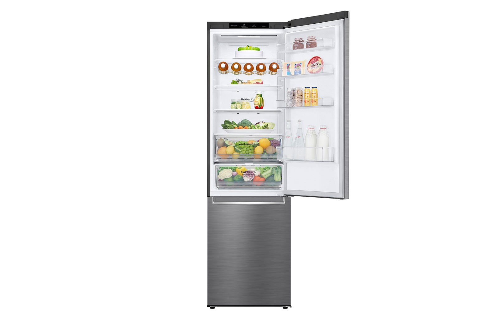 LG Kühl-Gefrierkombination | D | 384 Liter Nutzinhalt | LINEARCooling™ | FRESHConverter™ | SmartThinQ™ | LG GBB62PZGGN, GBB62PZGGN