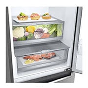 LG Kühl-Gefrierkombination | C | 384 Liter Nutzinhalt | LINEARCooling™ | Total No Frost, GBB72PZECN