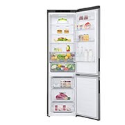 LG Kühl-Gefrierkombination | 384 Liter Nutzinhalt | Total No Frost | DoorCooling+™ | LINEARCooling | FRESHConverter™ | LG GBP62PZNBC, GBP62PZNBC