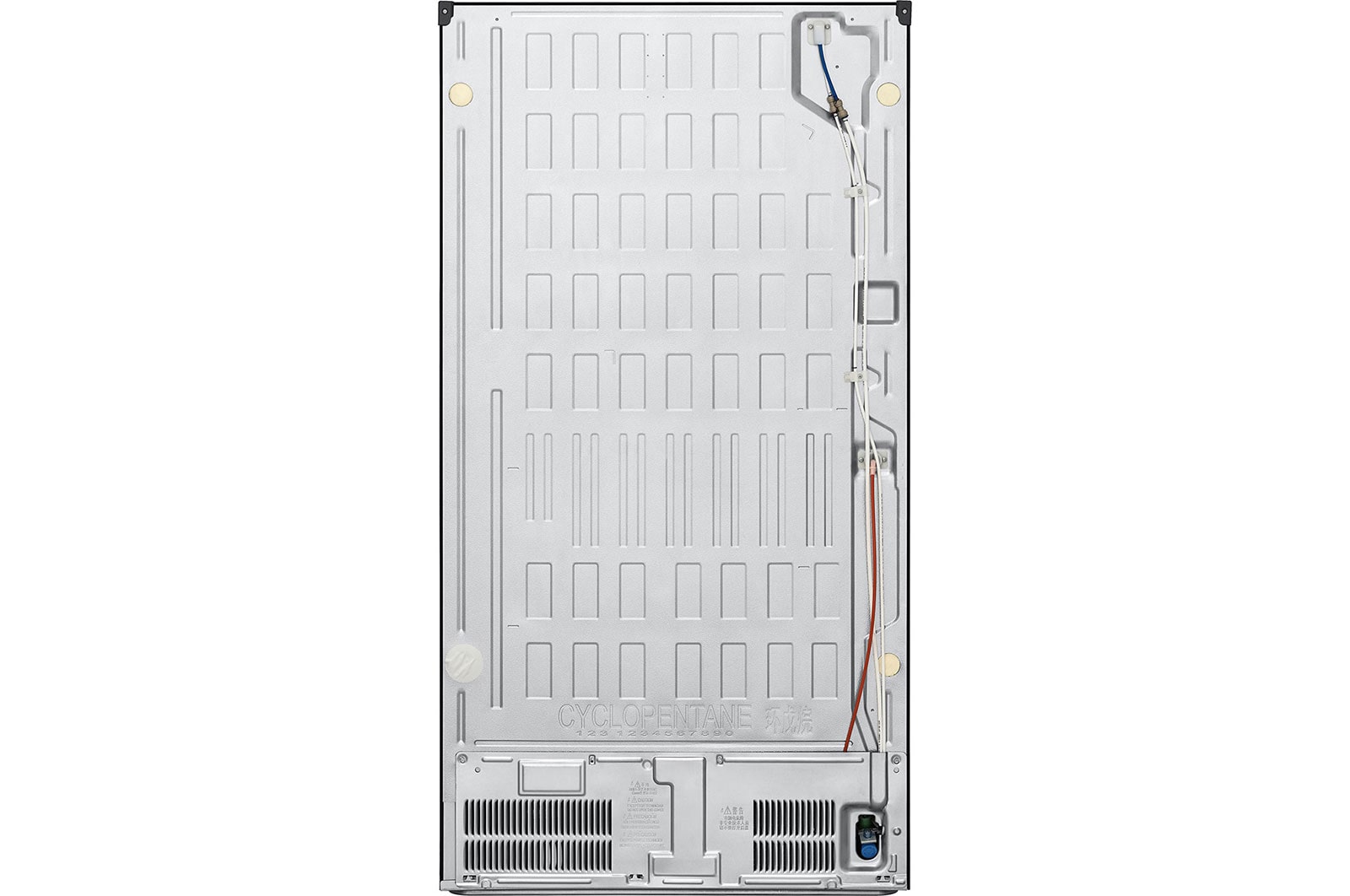 LG Multi Door mit InstaView® | Eis-, Crushed Ice- und Wasserspender | 638 Liter Kapazität | ​Energieeffizienzklasse ​E​ | Festwasseranschluss | GMG960EVJE, GMG960EVJE