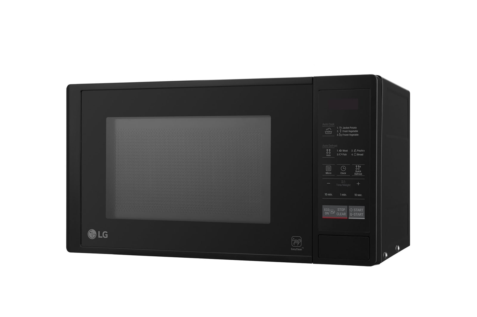 LG Solo-Mikrowelle mit Smart Inverter Technologie | EasyClean | 20 Liter Kapazität | Leistung: 700 Watt | MS2042D, MS2042D