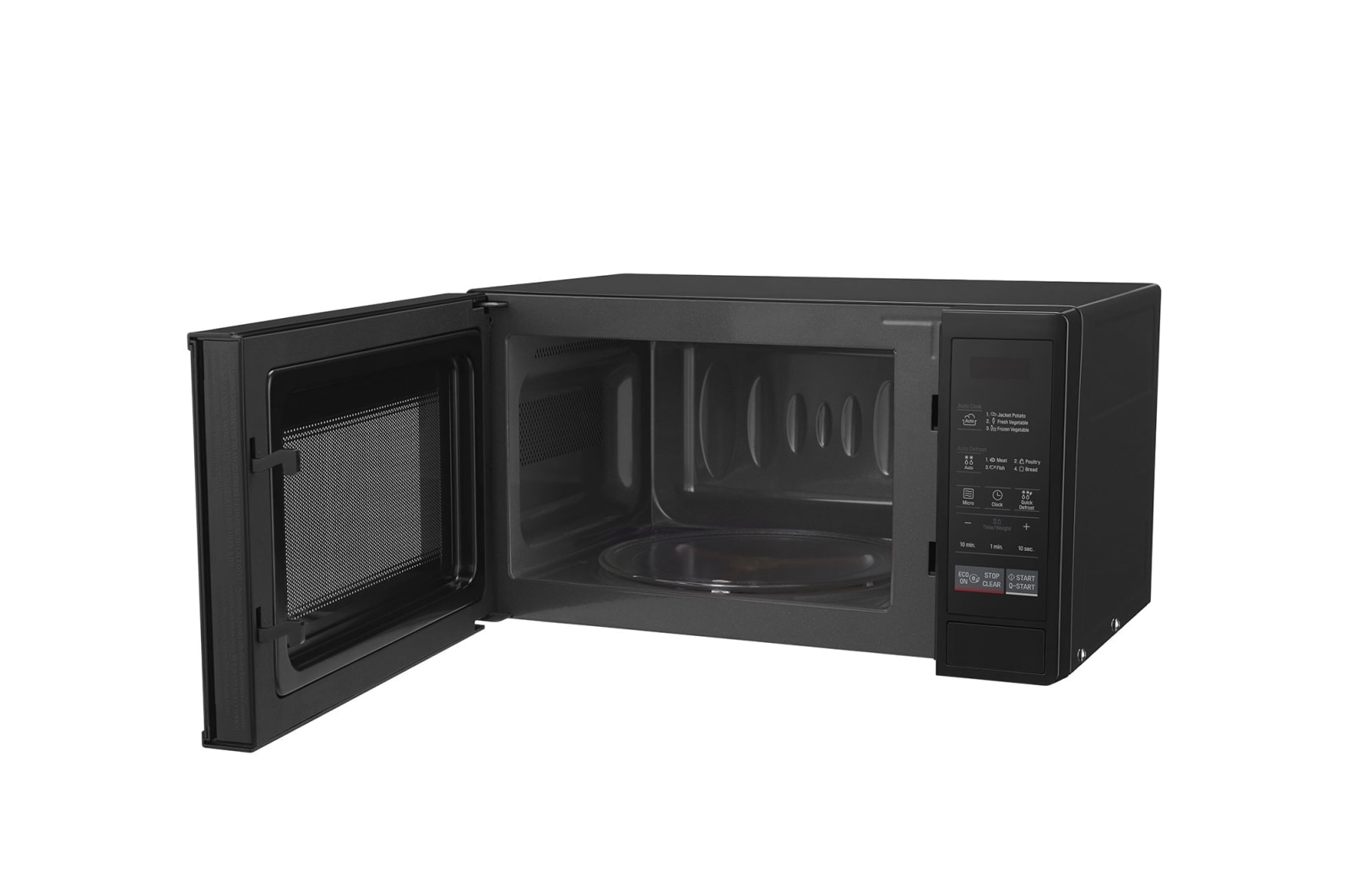 LG Solo-Mikrowelle mit Smart Inverter Technologie | EasyClean | 20 Liter Kapazität | Leistung: 700 Watt | MS2042D, MS2042D