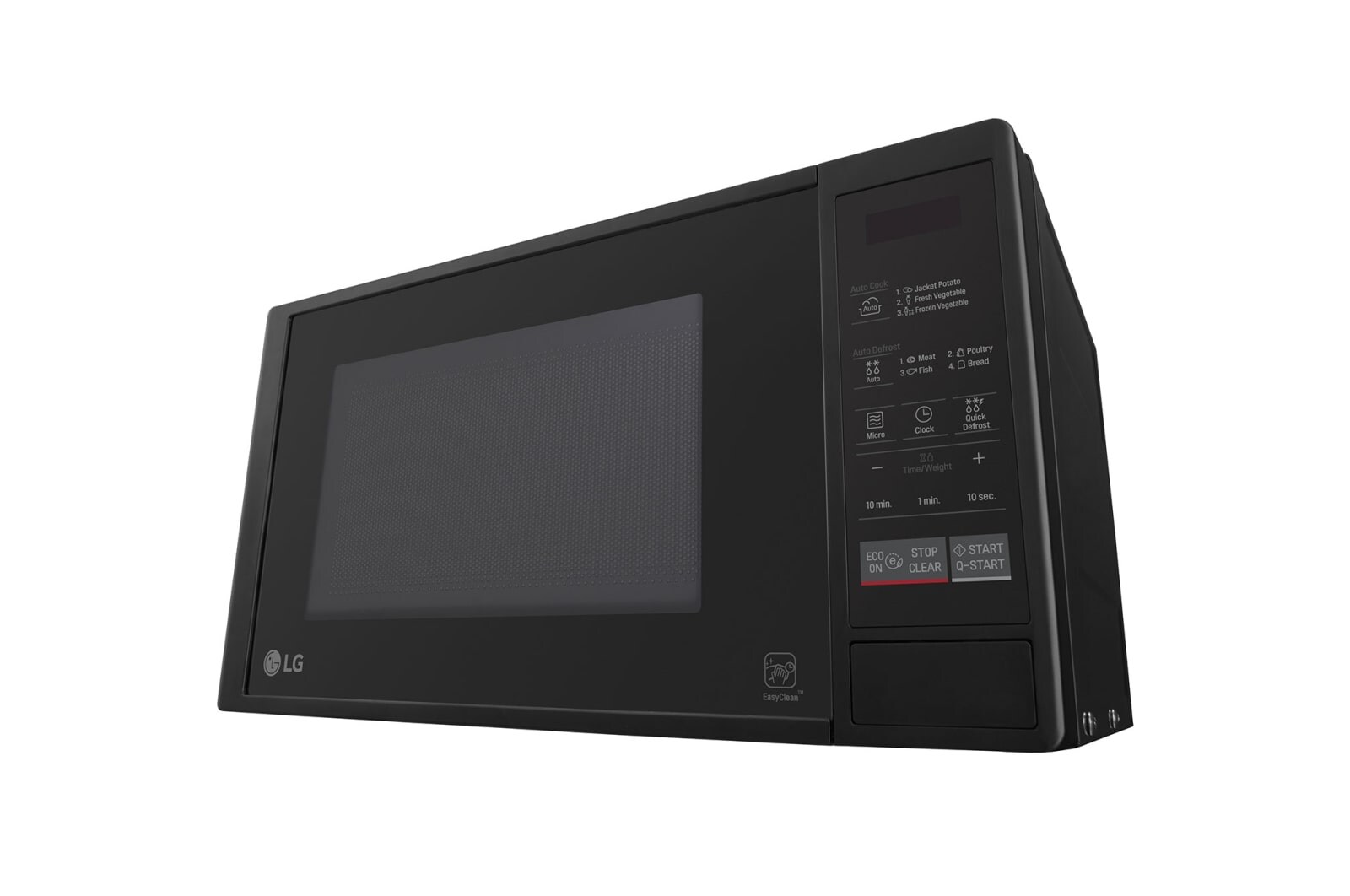 LG Solo-Mikrowelle mit Smart Inverter Technologie | EasyClean | 20 Liter Kapazität | Leistung: 700 Watt | MS2042D, MS2042D