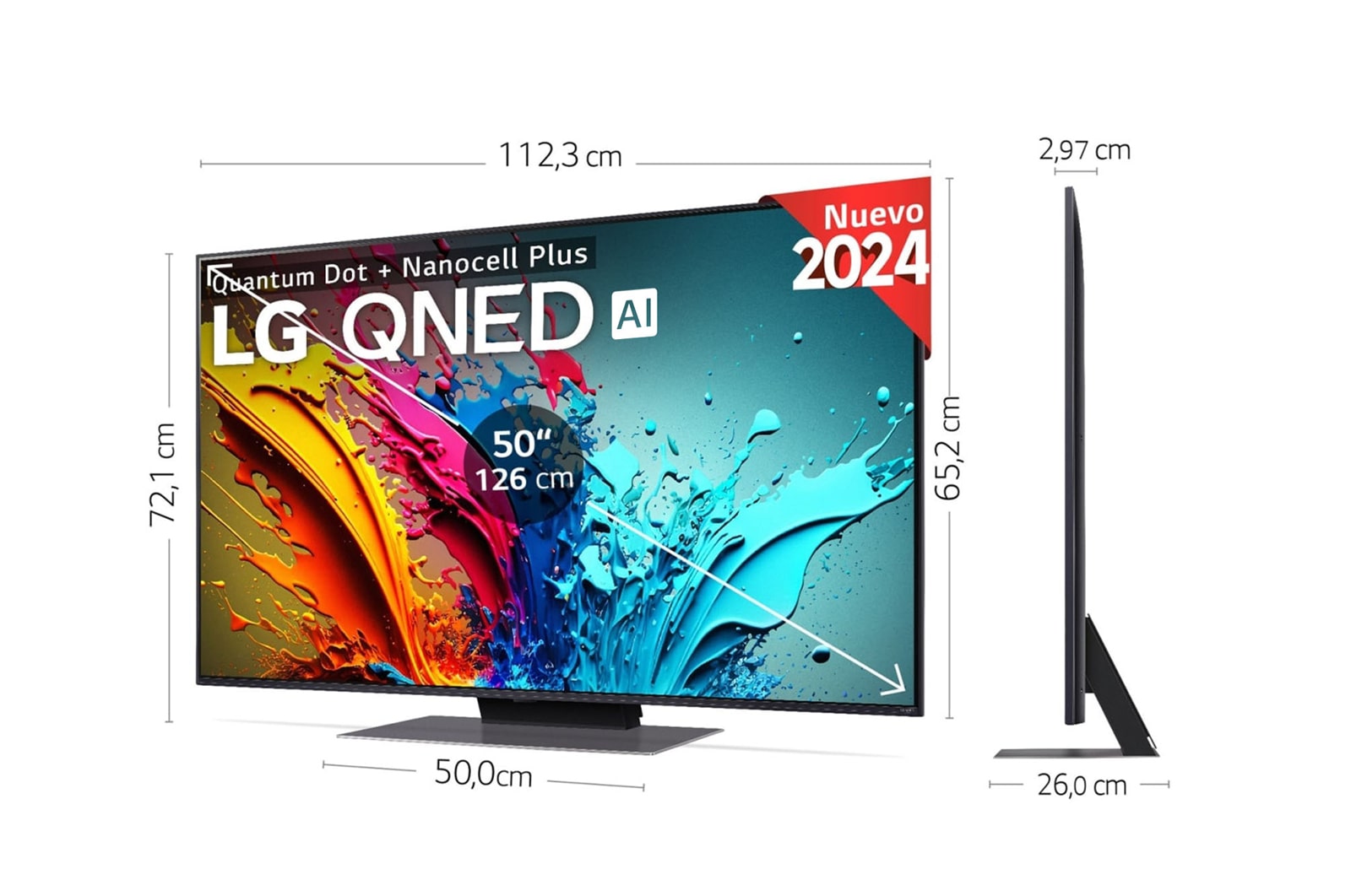 LG 75 Zoll 4K LG QNED AI Smart TV QNED86, 75QNED86T6A