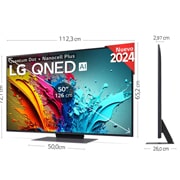 LG 75 Zoll 4K LG QNED AI Smart TV QNED86, 75QNED86T6A