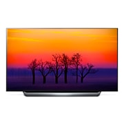 Vorderansicht von 77&#34; LG OLED TV  OLED77C8LLA