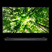 Vorderansicht von 77&#34; LG SIGNATURE OLED TV OLED77W8PLA