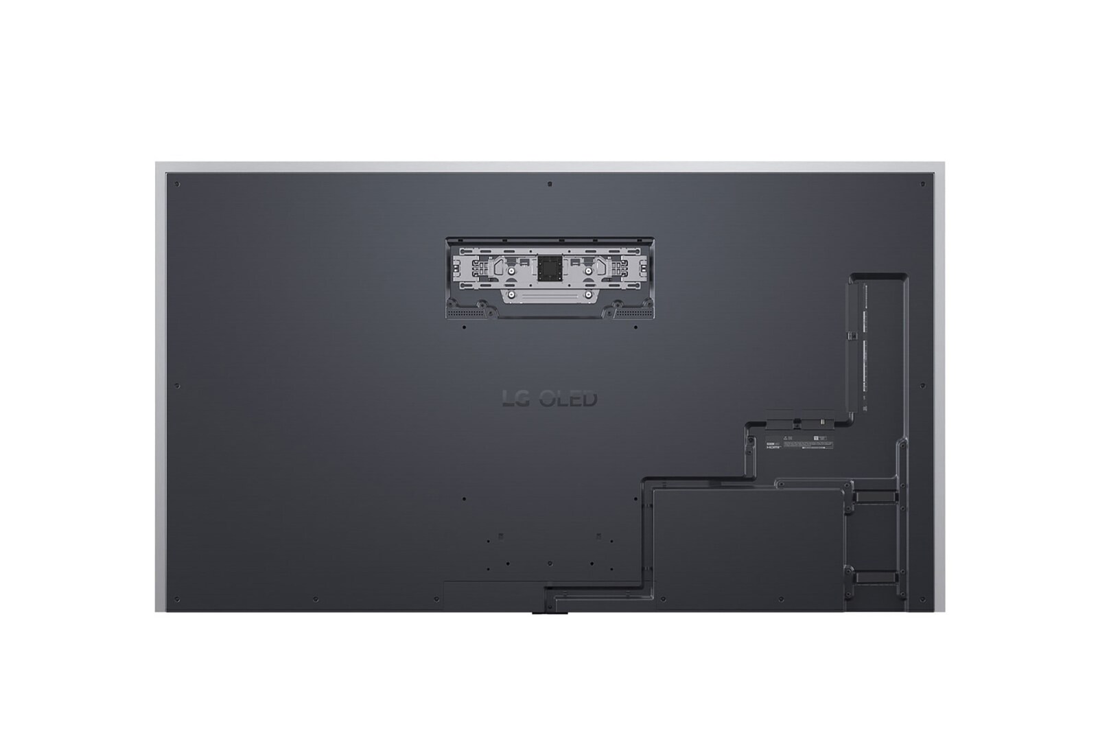 Rückansicht des LG OLED evo AI G5 4K Smart TV.