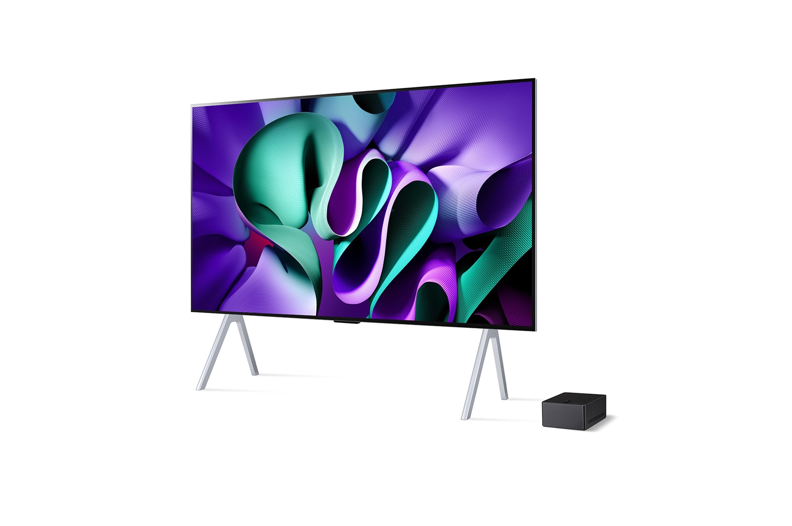LG Vollkommen kabelloser LG SIGNATURE OLED M4 TV mit 4K 120Hz Video- und Audioübertragung, 97 Zoll , OLED97M49LA