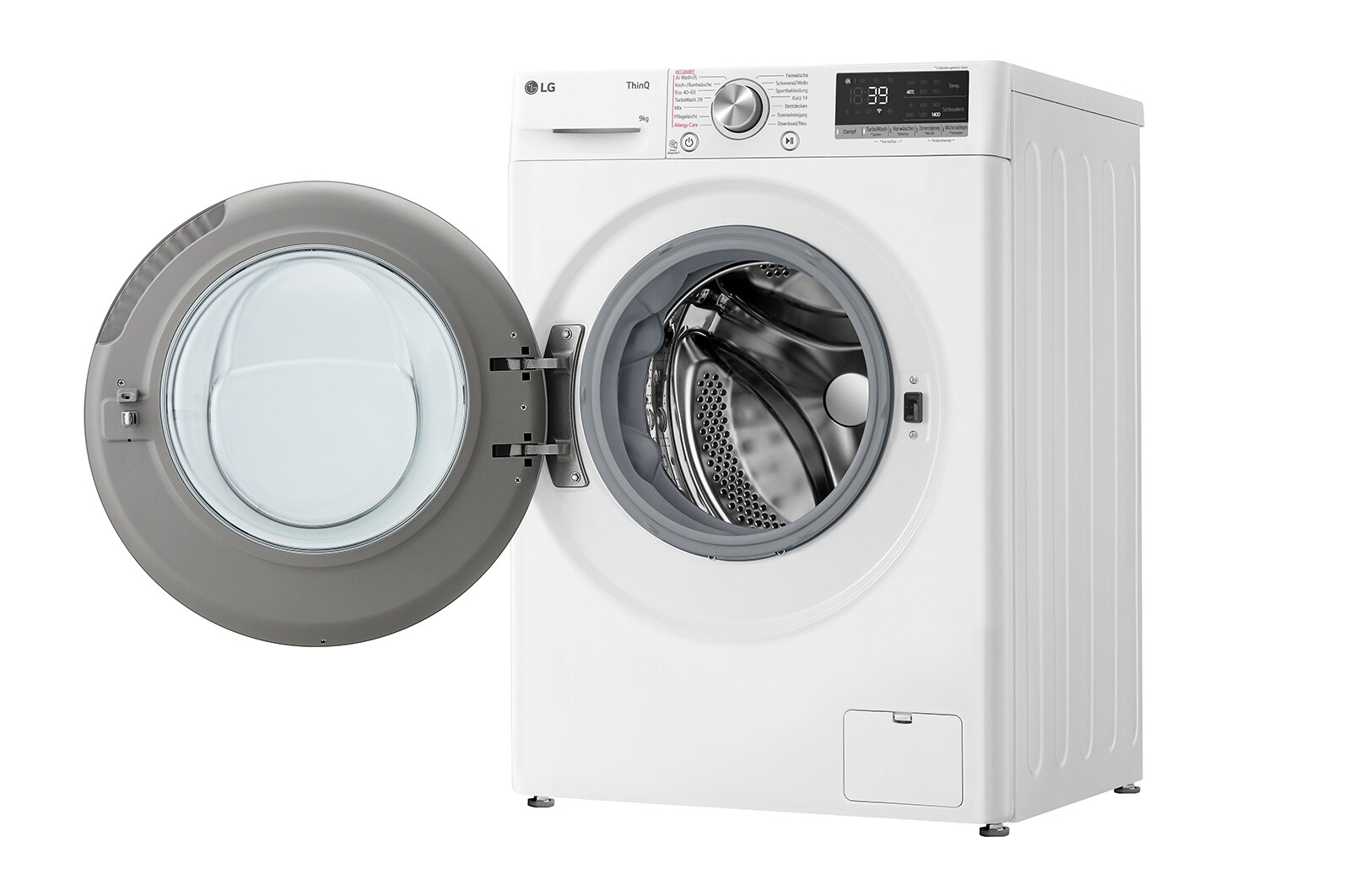 LG Waschmaschine | 9 kg | EKK A | AI DD® | 1400 U./Min | Steam | TurboWash® 360° | F4WR7091 , F4WR7091