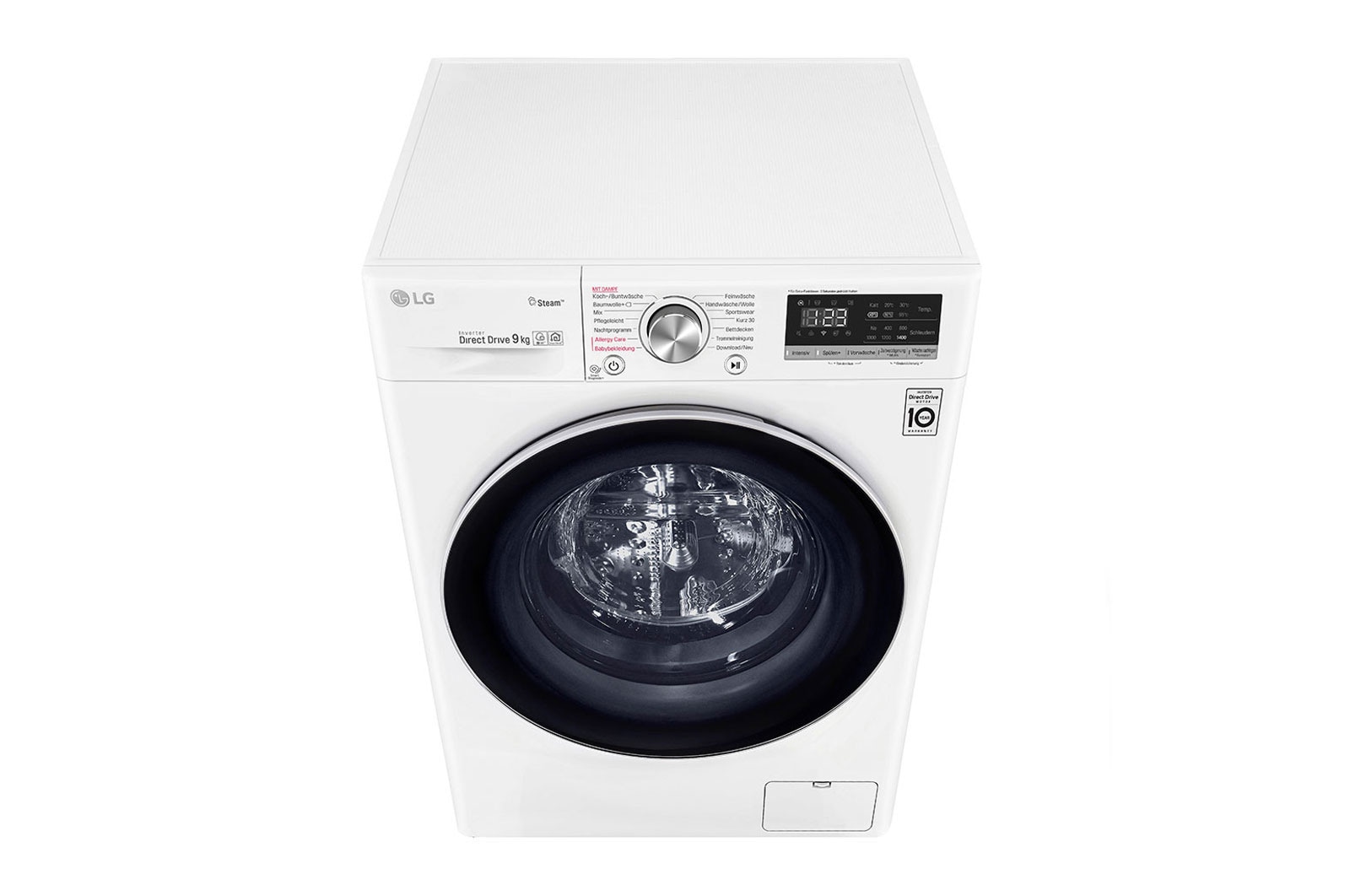 LG Waschmaschine | 9kg | AI DD™ | Steam™, F4WV409S1