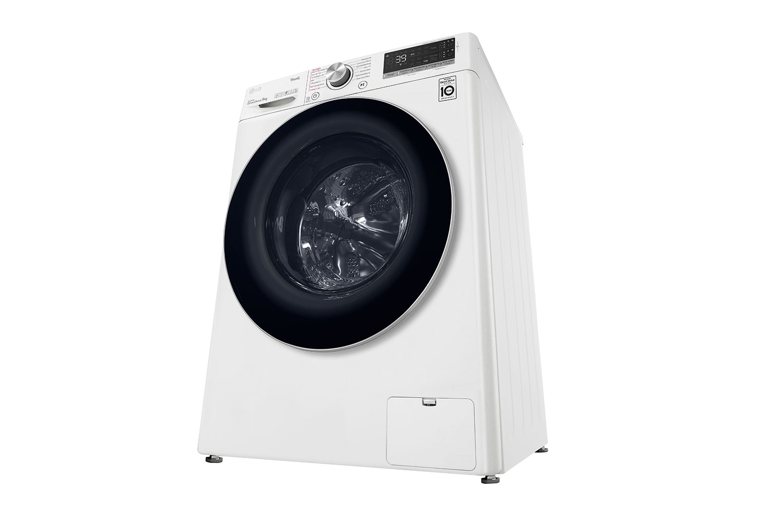 LG Waschmaschine | 9kg |  AI Direct Drive™ | TurboWash 360 | Automatische Waschmitteldosierung, F4WV709AT1