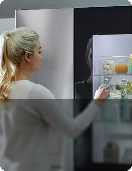 Knock twice, see inside! Der brandneue LG InstaView™ Door-in-Door®