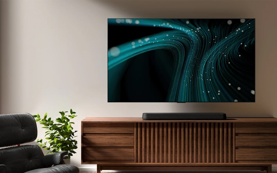 DSE6S kompakte Soundbar für LG TVs