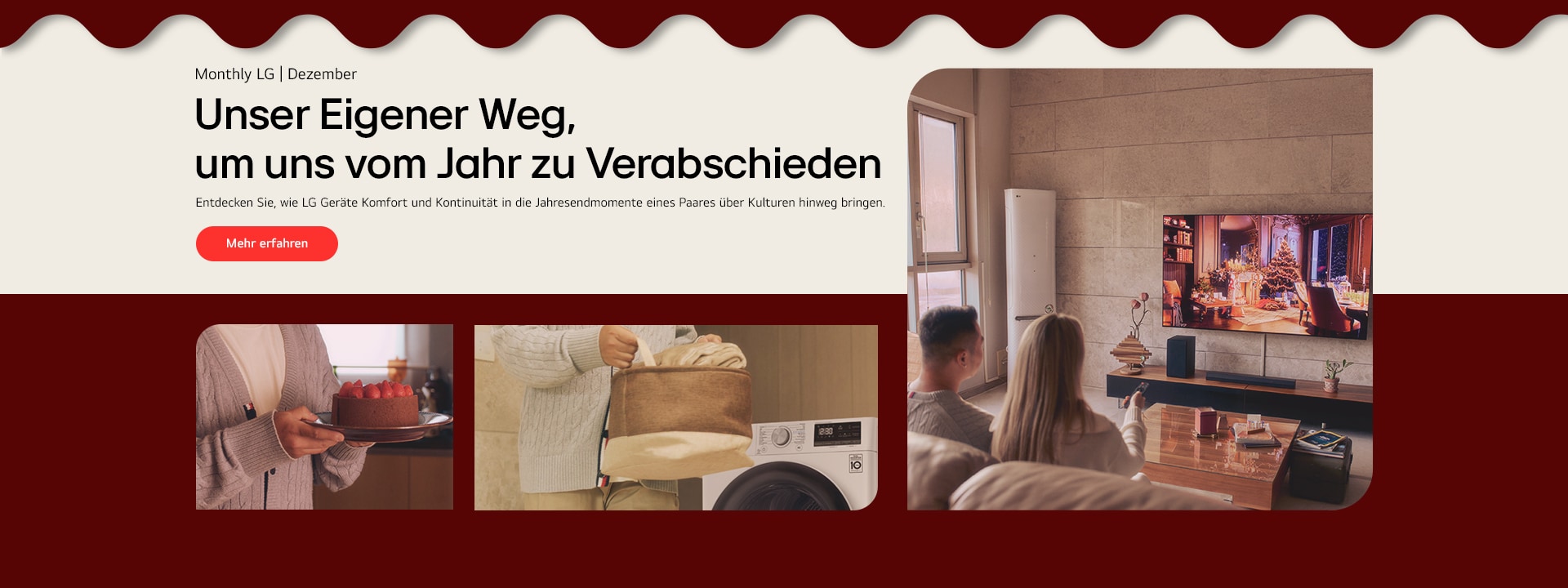 Bilder mit LG Haushaltsgeräten	