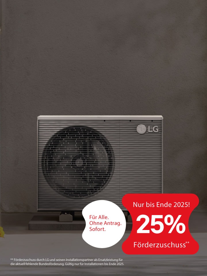Die neue Wärmepumpe LG R32 Monobloc S II + Installation