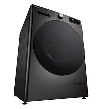 LG Waschmaschine Schwarz (A-20%*, 13 kg, 1.360 U./Min.) mit AI DD® & TurboWash®360° | F4WR703YB, F4WR703YB