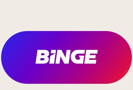 BINGE logo