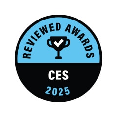 CES Innovation Awards badge with a 2025 Honouree citation.