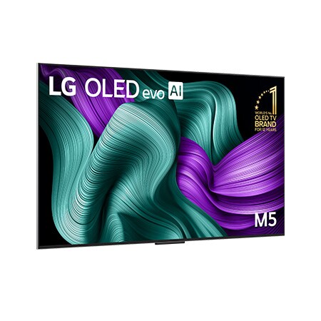 LG 65 Inch LG OLED evo AI M5 4K Smart TV, OLED65M5PSA