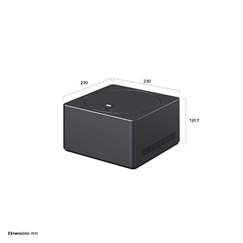 Wireless box dimension
