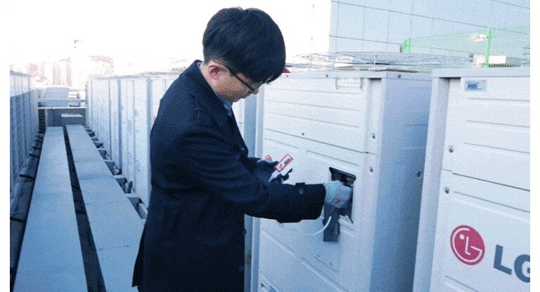 The compact communications module provides instant access to system data.