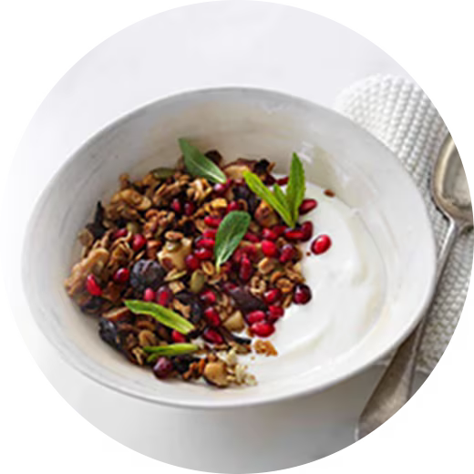 Middle Eastern-Spiced Granola Bowl