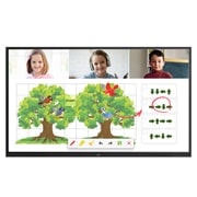 LG 75" CreateBoard™ - Interactive Whiteboard with Writing Software and Built-in Front Speakers, 75TR3PJ-B