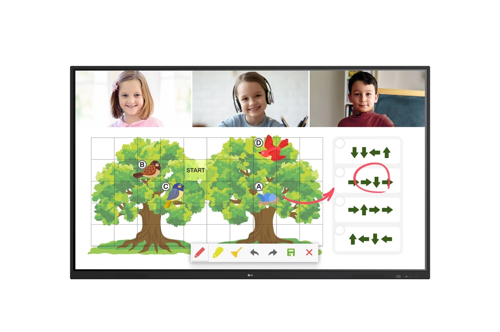 LG 86" CreateBoard™ - Interactive Whiteboard with Writing Software and Built-in Front Speakers, 86TR3PJ-B