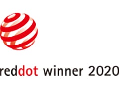 Red Dot Design Award 2020 and IDEA Design Award 2020 logo images 