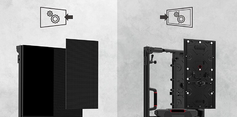Service Access Front or Rear