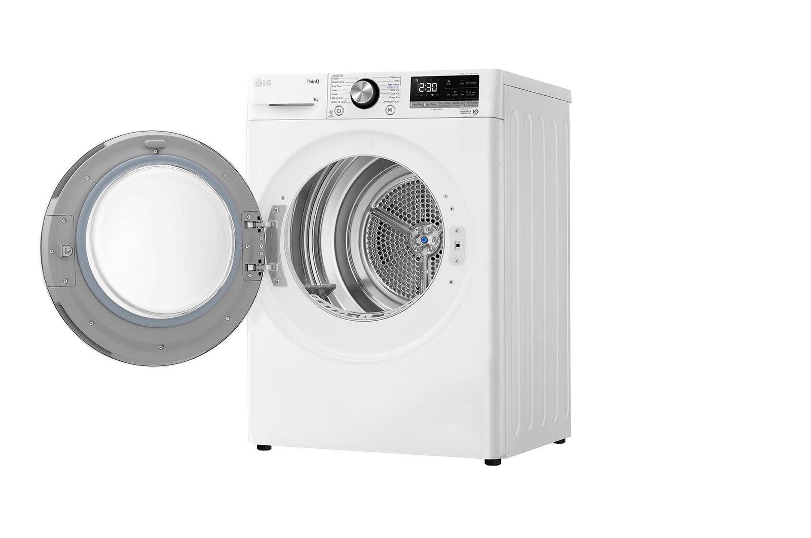 LG 9kg Series 9 Heat Pump Dryer - 9 Star, DVH9-09W