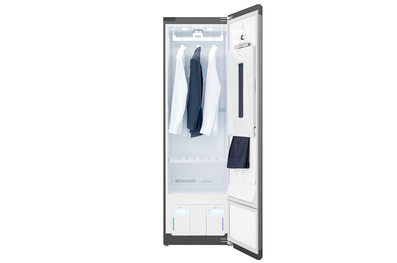 LG 5 Garment Styler Steam Closet Black Mirror with ThinQ®, S5MB