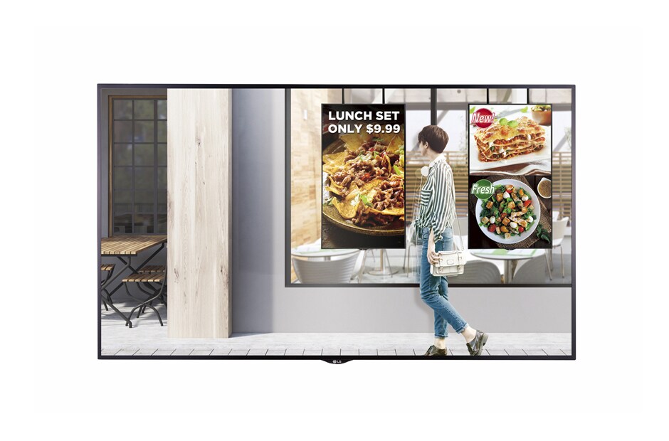 LG Window Facing, 55XS2E-B