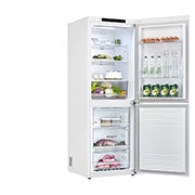 LG 306L Bottom Mount Fridge with Door Cooling in White Finish​, GB-335WL