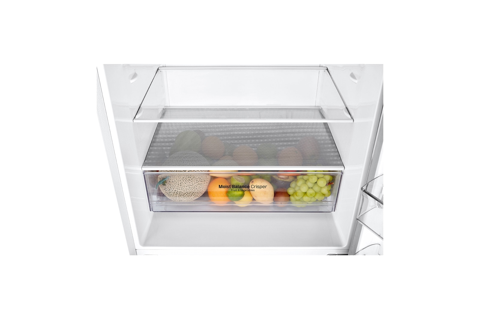 LG 420L Bottom Mount Fridge - White Finish, GB-455WL