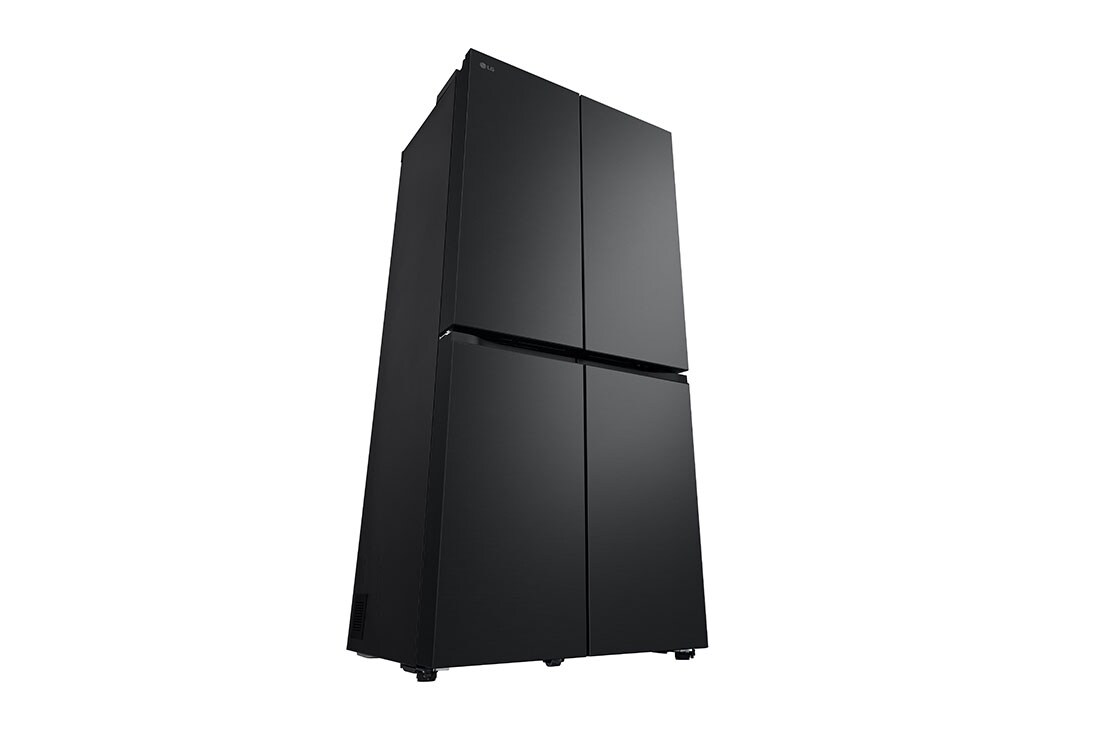 LG 530L Slim French Door Fridge - Matte Black, GF-B505MBL