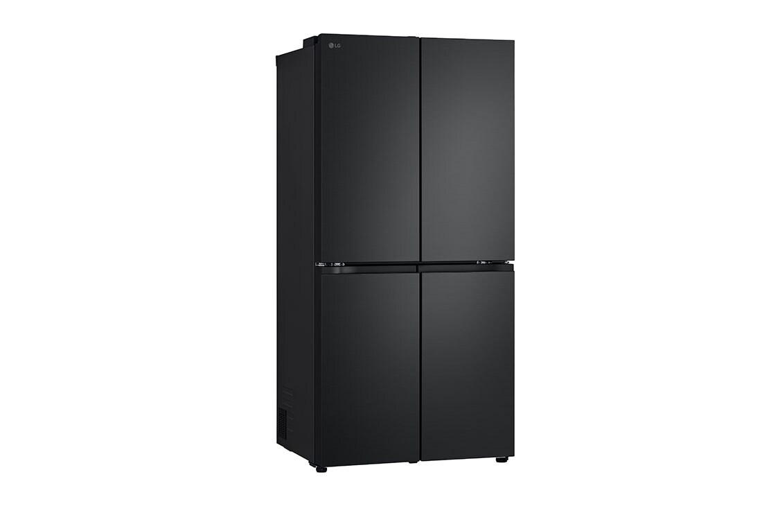 LG 530L Slim French Door Fridge - Matte Black, GF-B505MBL