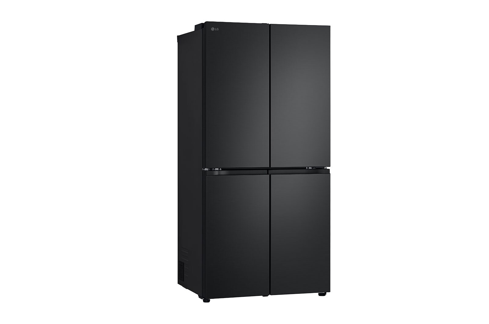 LG 530L Slim French Door Fridge in Matte Black Finish, GF-B505MBL