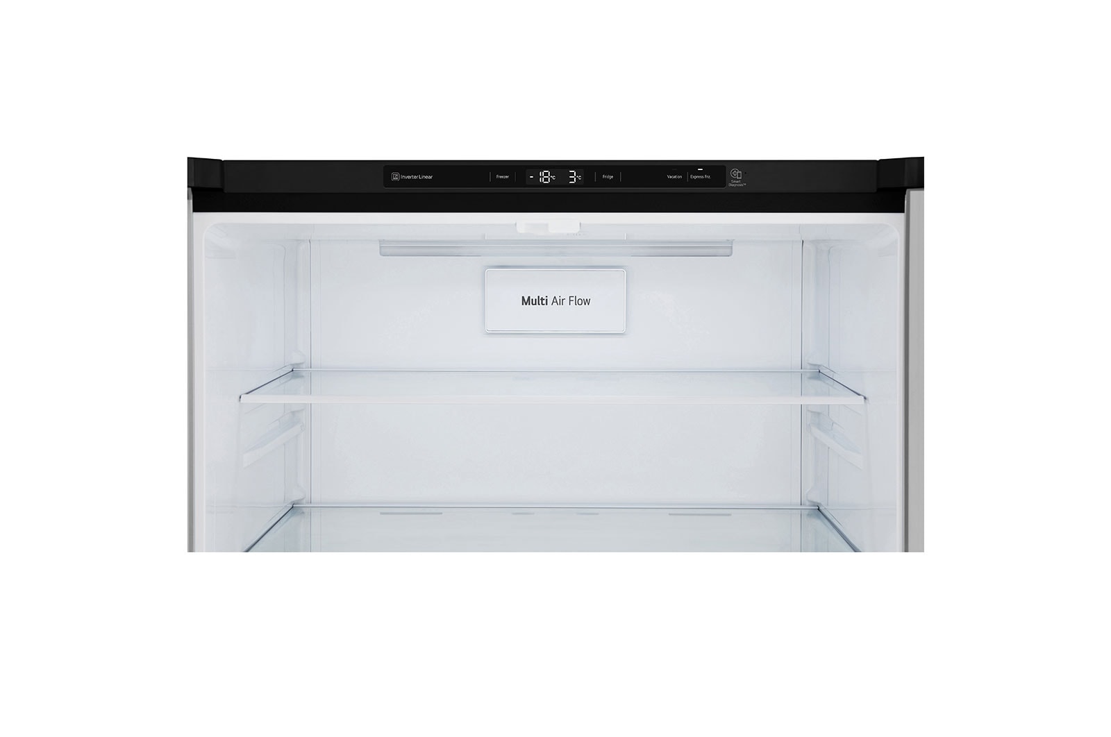 LG 530L Slim French Door Fridge in Black Finish, GF-B530BL