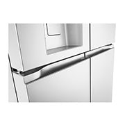 LG 637L French Door Fridge with Ice & Water Dispenser , GF-L700MWH