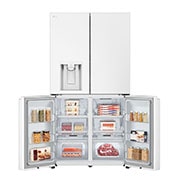 LG 637L French Door Fridge with Ice & Water Dispenser , GF-L700MWH