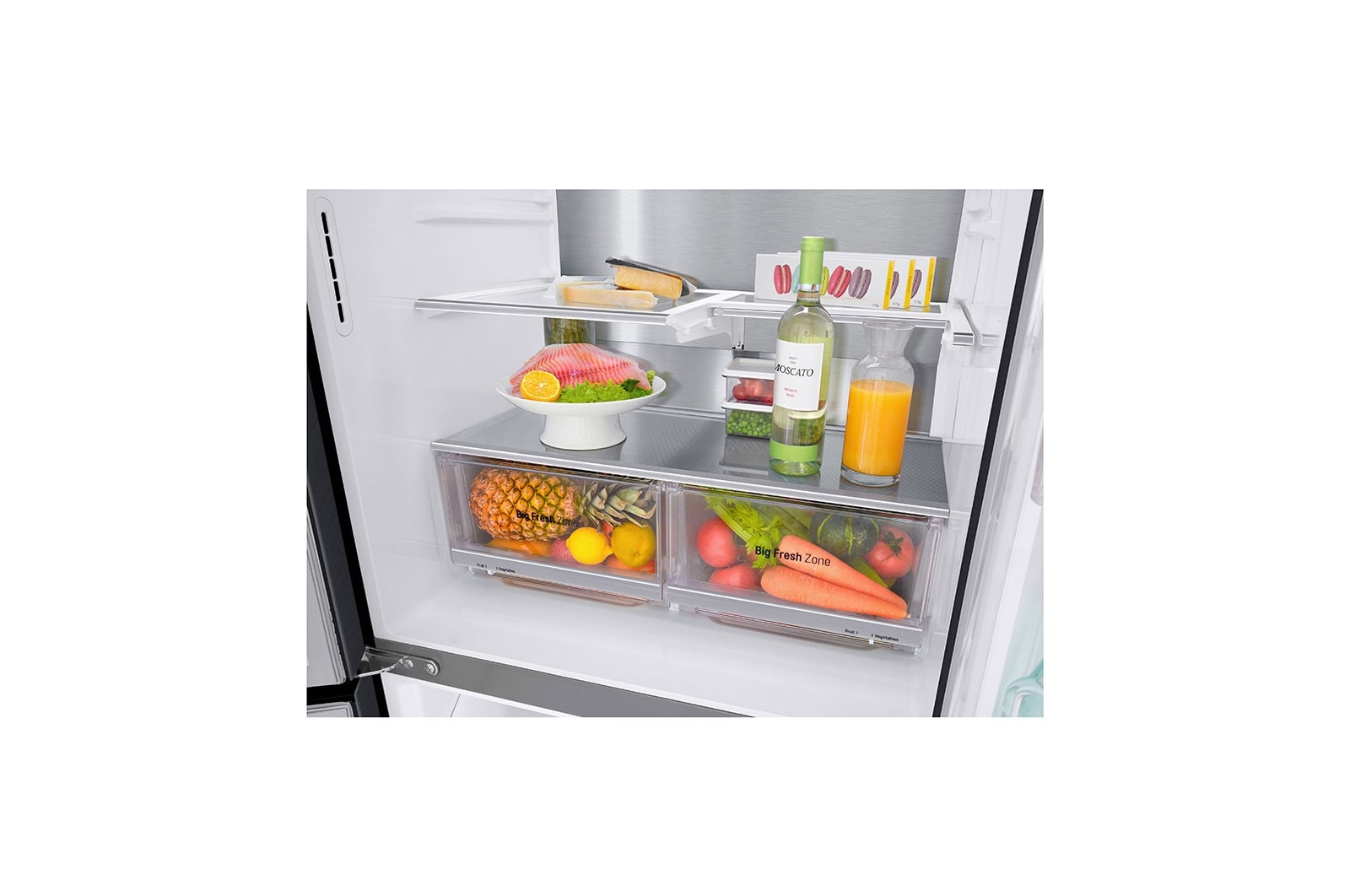 LG 508L Slim French Door Fridge with Craft Ice™ , GF-V570MBLC