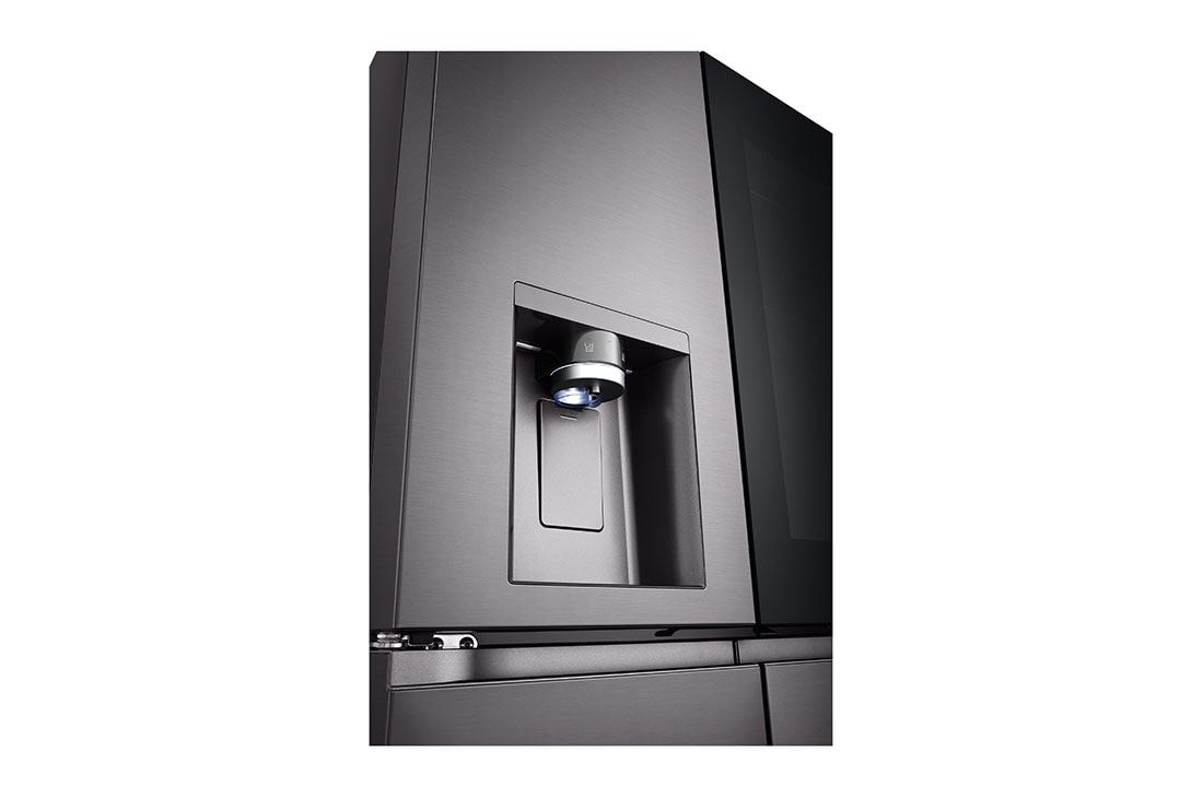 LG 642L French Door Fridge with InstaView®, GF-V700BSLC