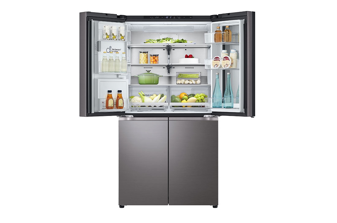 LG 642L French Door Fridge with InstaView®, GF-V700BSLC