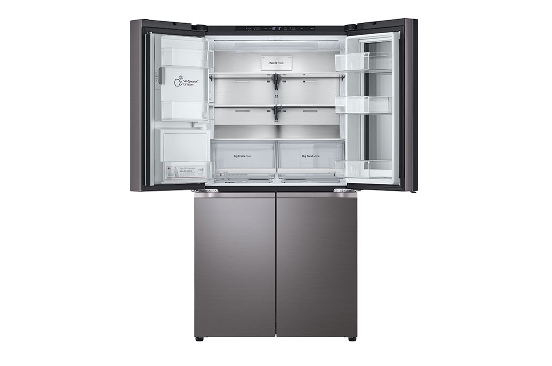 LG 642L French Door Fridge with InstaView®, GF-V700BSLC