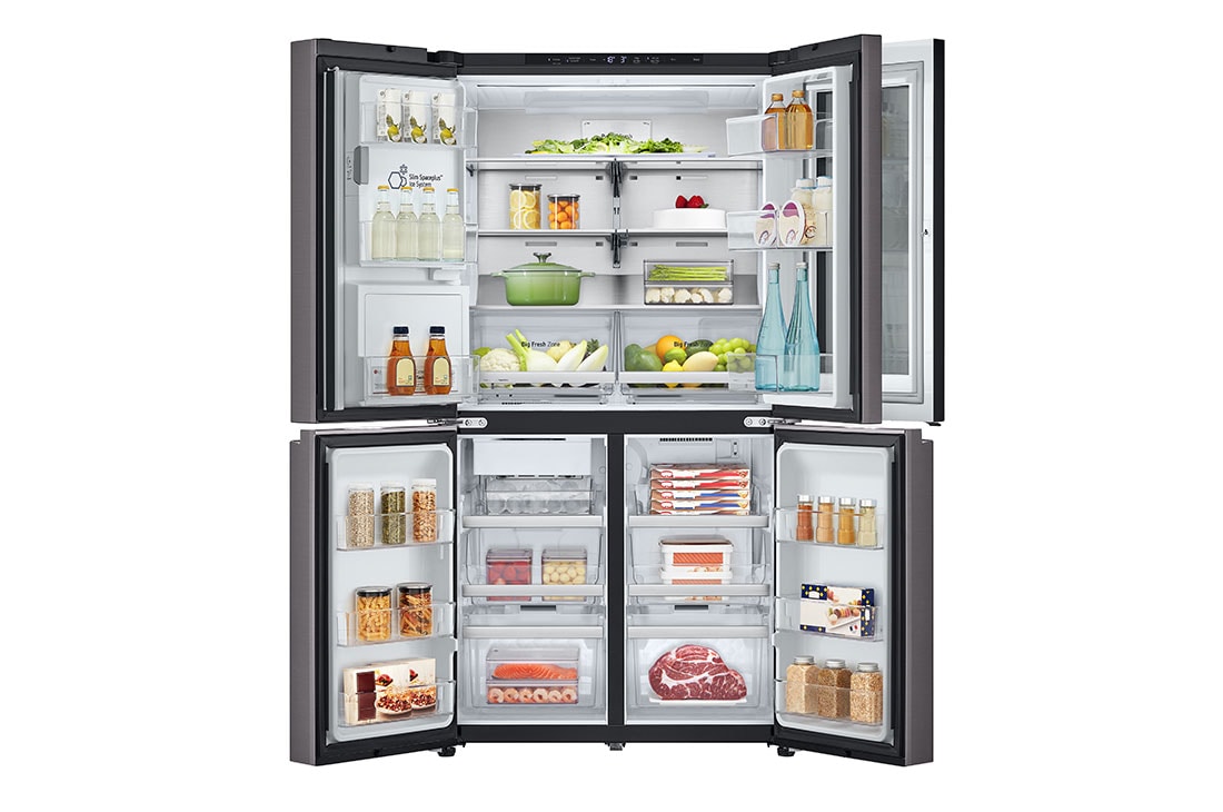 LG 642L French Door Fridge with InstaView®, GF-V700BSLC