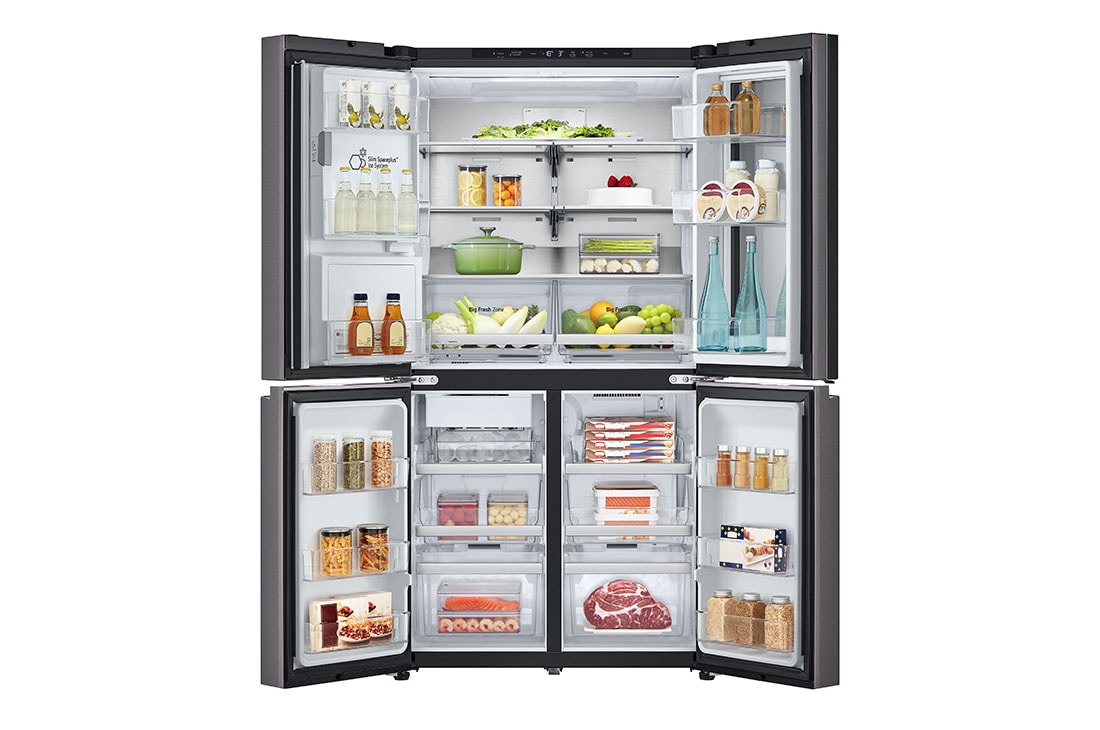 LG 642L French Door Fridge with InstaView®, GF-V700BSLC